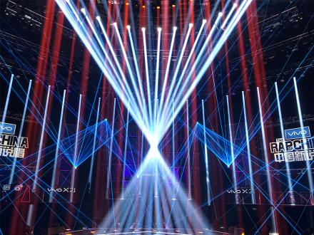 The Rap of China show you DAGE 380W beam lighting effect